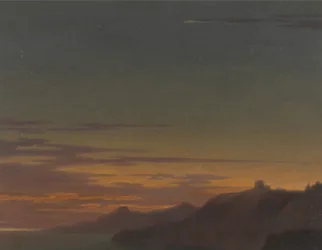 Ende des Tages - Sonnenuntergang an der Küste